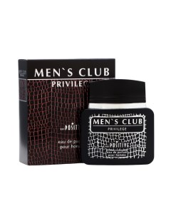 Парфюмерная вода мужская MEN’S CLUB PRIVILEGE, 90 мл Positive parfum