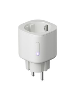 Умная розетка YNDX 00540 работает с Алисой Wi Fi Matter 16 А 220 В белая Яндекс