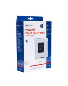 Мешок-пылесборник E-32/4 Euroclean синтетические для пылесоса, 4 шт Euro clean