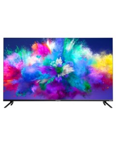 Телевизор QLED MQT50USD03 50 3840x2160 DVB T2 C S2 HDMI 3 USB 2 Smart TV чёрный Maunfeld