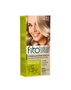 Стойкая крем краска для волос Fito color intense тон 9 3 пшеничный блонд 115 мл Fitoкосметик