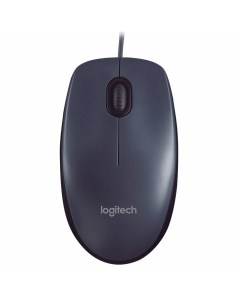 Мышь M90 проводная оптическая 1000 dpi серая Logitech