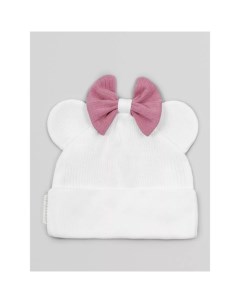 Шапочка детская Fashion Mini размер 46 48 цвет молочный Amarobaby