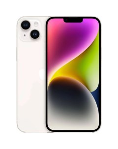 Смартфон A2886 iPhone 14 Plus 128Gb 6Gb сияющая звезда 3G 4G 1Sim 6.7" 1284x2778 iOS Apple