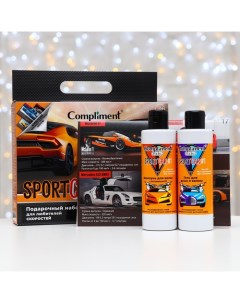 Подарочный набор косметики Kids Sportcar №1: гель для душа и ванны, 200 мл + шампунь для волос, 200  Compliment