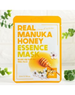 Тканевая маска для лица с экстрактом меда Real Manuka Honey Essence Mask, 23 мл Farmstay