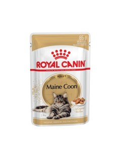 Влажный корм RC Maine Coon соус 85 г Royal canin