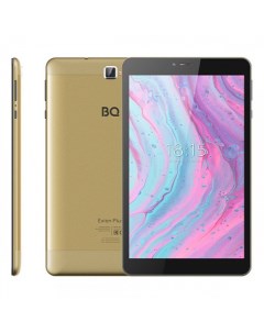 Планшет 8077L Exion Plus 8 IPS 1280x800 1 6 ГГц 3 32 Гб 2 8 МП золотистый Bq