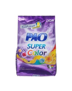 Стиральный порошок Pao"UV Color", для цветного белья,900гр Lion