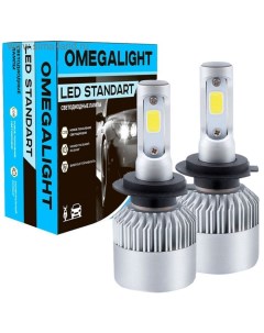 Лампа автомобильная светодиодная, Omegalight Standart 3000K, H27 (880) 2400 lm Clearlight