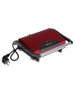 Сэндвичница КТ 1609 Panini Maker 640 Вт антипригарное покрытие красный чёрный Kitfort