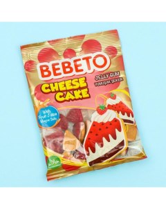 Жевательный мармелад CHEESE CAKE, 70 г Bebeto