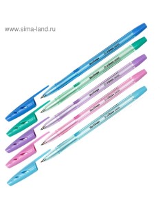 Ручка шариковая Tribase Pastel, узел 0.7 мм, чернила синие, микс Berlingo