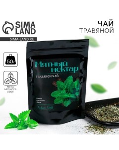 Чай травяной Мятный нектар premium мята мелисса хвоя 50 г Velvet noir