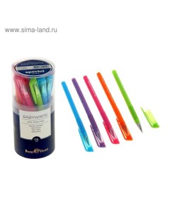 Ручка шариковая EasyWrite Special узел 0 5 мм синие чернила матовый корпус Silk Touch МИКС Brunovisconti