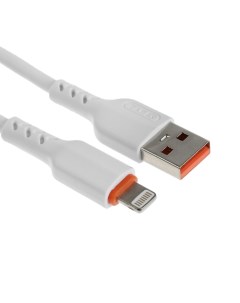 Кабель BC 151 Lightninig USB 5 А 1 1 м TPE белый Byz