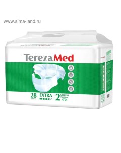 Подгузники для взрослых Extra Medium №2, M, 28 шт. Terezamed