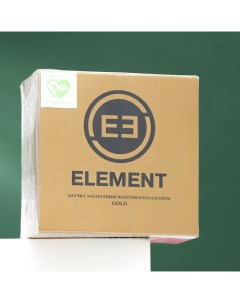 Патчи "", "GOLD", с 24 каратным золотом и коллагеном, 60 шт., 85 г Element