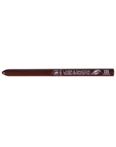 Контурный карандаш для глаз Liner & Shadow автоматический, тон №109 dark brown Tf