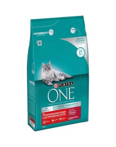 Сухой корм Purinа One для стерилизованных кошек говядина пшеница 3 кг Purina