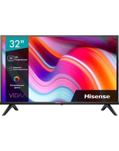 Телевизор 32A4K 32 1366x768 DVB T2 C S2 HDMI 3 USB 2 Smart TV черный Hisense