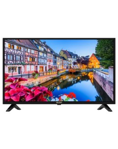 Телевизор Econ EX-32HS021B, 32", 1366x768, DVB-T2/C/S2, HDMI 3, USB 2, Smart TV, чёрный