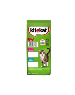 Сухой корм Мясной пир для кошек 15 кг Kitekat