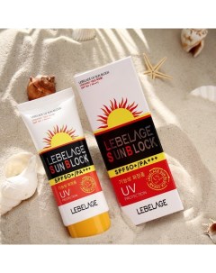 Солнцезащитный крем для лица SPF50+/PA+++, 70 мл Lebelage