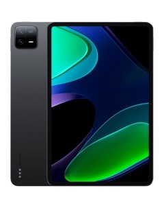 Планшет Xiaomi Pad 6, 11", IPS, 2880x1800, 3.2 Ghz, 6+128 Гб, 13+8 Мр, серый