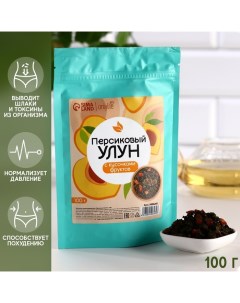 Чай китайский улун вкус персик снижение веса очищение от токсинов 100 г Onlylife