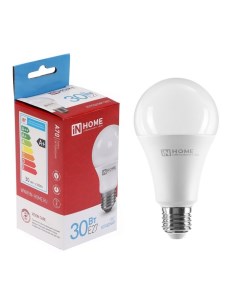 Лампа светодиодная IN HOME LED A70 VC Е27 30 Вт 230 В 6500 К 2850 Лм Inhome