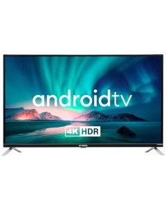 Телевизор H LED43BU7008 43 3840x2160 DVB T2 C S S2 HDMI 3 USB2 Smart TV черный Hyundai