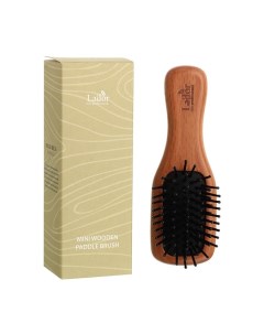 Расческа MINI WOODEN PADDLE BRUSH La'dor