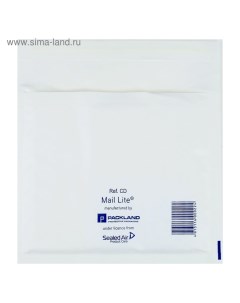 Крафт конверт с воздушно пузырьковой плёнкой Mail Lite 18х16 см White Calligrata