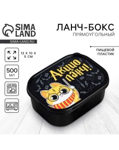 Ланч бокс Акцио ланч 0 5 л Foodvibes