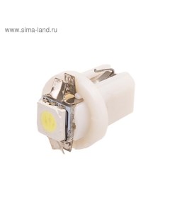 Лампа светодиодная T8 5 T4W 12 В 1 SMD с цоколем 2 шт S08201360 Skyway