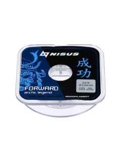 Леска FORWARD ARCTIC LEGEND, диаметр 0.128 мм, тест 1.57 кг, 50 м, Nylon Transparent Nisus