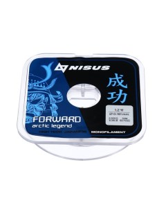 Леска FORWARD ARCTIC LEGEND, диаметр 0.181 мм, тест 2.9 кг, 50 м, Nylon Transparent Nisus