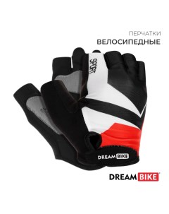 Перчатки велосипедные, с гелевыми вставками, мужские, р. L Dream bike