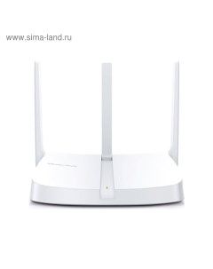 Wi-Fi роутер MW305R v2, 300 Мбит/с, 3 порта 100 Мбит/с  3377425 Mercusys