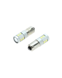 Лампа светодиодная В047 Т8, белый, BA9S, CANBUS 9SMD 3030 12-24 В, 2 шт Avs