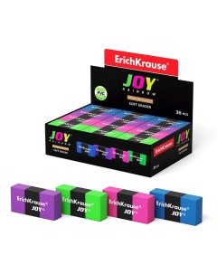 Ластик Joy Rainbow мягкий гипоаллергенный микс Erichkrause