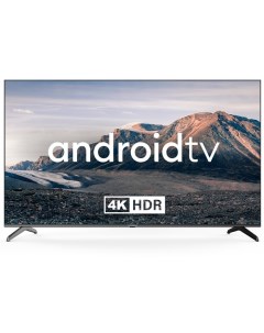 Телевизор LED 75 H LED75BU7006 Android TV Frameless черный 4K Ultra HD 60Hz DVB T Hyundai