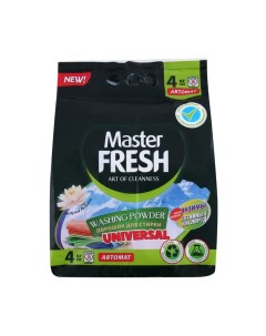 Порошок для стирки, UNIVERSAL, биоразлогаемый, 4 кг Master fresh