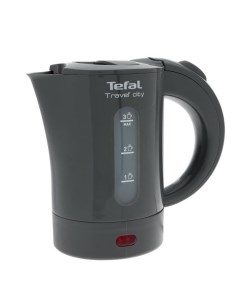 Чайник электрический KO120B30 пластик 0 5л 650Вт серый Tefal