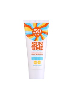 Крем для лица солнцезащитный SPF 50 50 мл Sun time