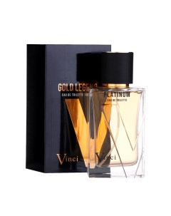 Туалетная вода мужская Vinci Gold Legend (по мотивам Paco Rabanne 1 Million), 100 мл Delta cosmetics