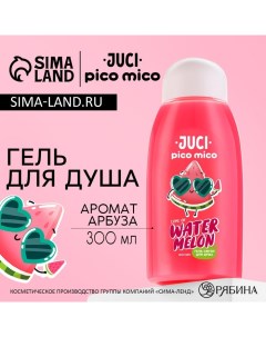 Гель для душа 300 мл аромат арбуза Pico mico