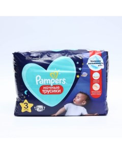 Подгузники-трусики ночные, 6-11 кг, 32 шт. Pampers