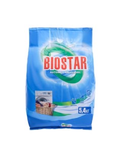 Стиральный порошок "" автомат, 5,4 кг Biostar